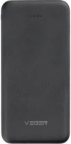 Батарея універсальна Veger W1065 10000mAh 10W Black (6970453554129)