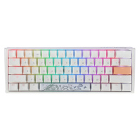 Клавіатура Ducky One 3 Mini Cherry MX Red RGB UA USB White (DKON2161ST-RUAPXPWWWSC1)