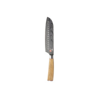 Кухонний ніж MasterPro Tetsu, сантоку, 17.5 см, бежевий (BGMP-4168)