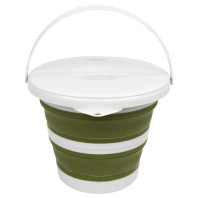 Відро складане Tribe Water Bucket Lid 5 л з кришкою olive (T-FJ-0049-olive) Відро складане Tribe Water Bucket Lid 5 л з кришкою olive (T-FJ-0049-olive)