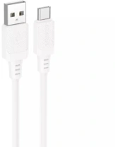 Кабель BOROFONE BX115 Lotto 3A AM / Type-C 1m White (6941991119675)