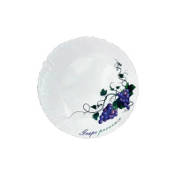 Тарілка Vittora "Виноградна Лоза" Wave Dinner 22 см (V-220G)
