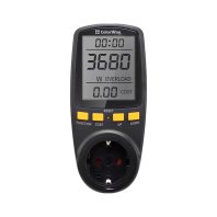 Ватметр ColorWay цифровий 16A/3680W, black (CW-VM16-02D)