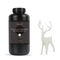 Фотополімерна смола Creality Water Washable Resin Plus 1kg White  (3302010047)