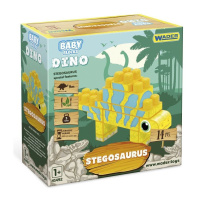 Конструктор Wader Baby Blocks Діно - стегозавр (41495) Конструктор Wader Baby Blocks Діно - стегозавр (41495)