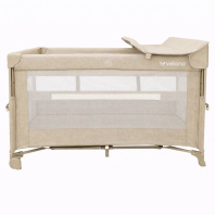 Дитячий манеж Velano з другим ярусом та пеленатором Tino, beige (46161)