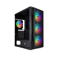 Корпус для ПК 1stPlayer X5-BK-4F1-PS-600FK-EU Корпус для ПК 1stPlayer X5-BK-4F1-PS-600FK-EU