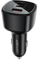 Автомобільний зарядний пристрій Acefast B18 200W Black (6974316285953)