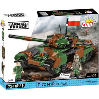 Конструктор Cobi Танк Т-72 M1R (UA/PL), 724 деталі (COBI-2624) Конструктор Cobi Танк Т-72 M1R (UA/PL), 724 деталі (COBI-2624)