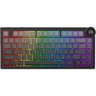 Клавіатура Ajazz AK820 V2 White Peach Switch Wireless/Bluetooth/USB UA Black/Gray (AK820-V2-WP-S-BG) Клавіатура Ajazz AK820 V2 White Peach Switch Wireless/Bluetooth/USB UA Black/Gray (AK820-V2-WP-S-BG)