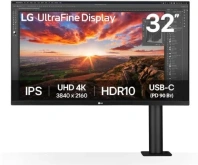 Монітор LG 32UN880K-B Black - 31.5" IPS / 3840?2160 / 60 Гц / Pivot / HAS