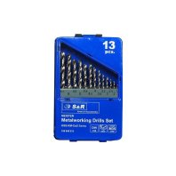 Набір свердл S&R 1.5-6.5мм MEISTER Co5 13шт (108849013) Набір свердл S&R 1.5-6.5мм MEISTER Co5 13шт (108849013)