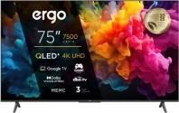 Телевізор QLED Ergo 75JUQ7500 (Google TV, Wi-Fi, 3840x2160)