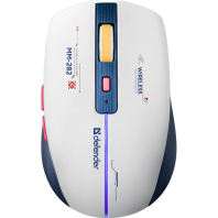 Миша Defender Dila MM-282 White/Blue  (52282)
