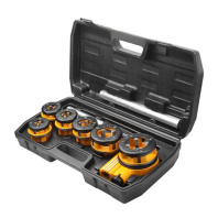 Набір інструментів Tolsen для нарізання різби 1/4"-1.1/4" ПРОФІ (33011) Набір інструментів Tolsen для нарізання різби 1/4"-1.1/4" ПРОФІ (33011)