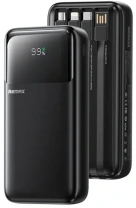 Батарея універсальна Remax FCP-2 20000mAh 22.5W Black built-in Cable (6954851247005)