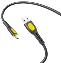Кабель XO NB280 Jian Yan Series 3A AM / MicroUSB 1m  Black  (NB280_M_Black)