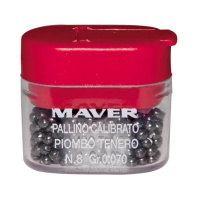 Грузило Maver набір Pallini Supercalibrati Teneri 7/0 (1.385g) (1300.36.13)