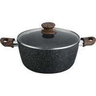 Каструля H?lmer Natural кована з кришкою 2,5 л (CR-1325-FAMWL Natural)