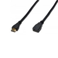 Кабель мультимедійний HDMI to HDMI 2.0m Digitus (AK-330201-020-S) Кабель мультимедійний HDMI to HDMI 2.0m Digitus (AK-330201-020-S)