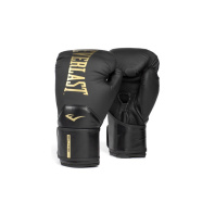 Боксерські рукавички Everlast Elite 2 Boxing Glove P00003273 чорний, золотий 16 унцій (009283623739)