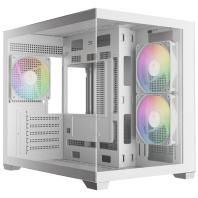 Корпус для ПК Gamdias AURA GC10M V2 WH ARGB (4711514503166)