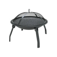 Гриль-барбекю Voltronic круглий 55х28 см Black (YT-ZZ-281)