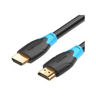 Кабель мультимедійний HDMI M to HDMI M 25.0m black Vention (AACBS) Кабель мультимедійний HDMI M to HDMI M 25.0m black Vention (AACBS)