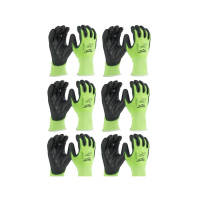 Захисні рукавички Milwaukee Hi-Vis Cut розмір M/8, 12 пар (4932492914) Захисні рукавички Milwaukee Hi-Vis Cut розмір M/8, 12 пар (4932492914)