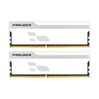 Модуль пам'яті для комп'ютера DDR5 32GB (2x16GB) 5600 MHz Onyx White Prologix (PRO32GB5600YW5K)