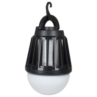 Ліхтар Bo-Camp + знищувач комах Atom WP Rechargable 180 Lumen Black (5818804) (DAS303870)