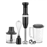 Блендер KitchenAid Hand blender with accessories 5KHBV83 Matte Black  (5KHBV83EBM)
