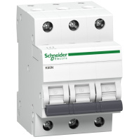 Автоматичний вимикач Schneider Electric Acti9 K60N 3P 6A C 6кA (A9K02306) Автоматичний вимикач Schneider Electric Acti9 K60N 3P 6A C 6кA (A9K02306)