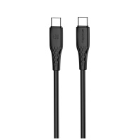 Дата кабель USB-C to USB-C 2.0m 3A 60W textured PVC black ColorWay (CW-CBPDCC095-BK) Дата кабель USB-C to USB-C 2.0m 3A 60W textured PVC black ColorWay (CW-CBPDCC095-BK)