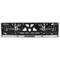 Рамка номерного знака CarLife SCANIA (NH67)