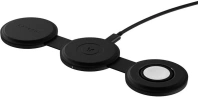 Бездротова зарядна станція Satechi OntheGo 3-in-1 Black (ST-QTG31K) Бездротова зарядна станція Satechi OntheGo 3-in-1 Black (ST-QTG31K)