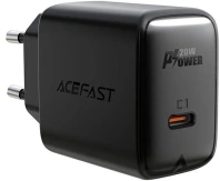 Зарядний пристрій Acefast A1 PD3.0 20W Black (AFA1B) Зарядний пристрій Acefast A1 PD3.0 20W Black (AFA1B)