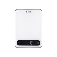 Ваги кухонні Adler AD 3177 white black Ваги кухонні Adler AD 3177 white black