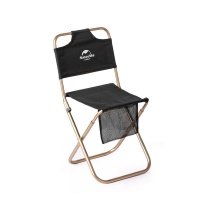 Стілець складаний Naturehike MZ01 NH18M001-Z чорний (6927595733806) Стілець складаний Naturehike MZ01 NH18M001-Z чорний (6927595733806)