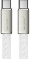Кабель Acefast C24-03 60W Type-C / Type-C 1.2m White (6974316286257)