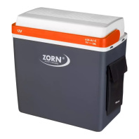 Автохолодильник Zorn Z-24 + USB 12 V сірий (4251702500954)