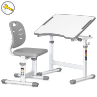 Парта зі стільцем Evo-kids Ergo Grey (Evo-03 Ergo G)