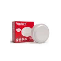 Світильник Vestum ЖКХ LED 12W круг 4500K 220V (1-VS-7102) Світильник Vestum ЖКХ LED 12W круг 4500K 220V (1-VS-7102)