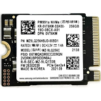 Накопичувач SSD M.2 2230 256GB Samsung (MZ9LQ256HBJD-00BD1) Накопичувач SSD M.2 2230 256GB Samsung (MZ9LQ256HBJD-00BD1)