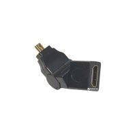 Перехідник HDMI AF to micro HDMI AM, 360 degree PowerPlant (CA910618) Перехідник HDMI AF to micro HDMI AM, 360 degree PowerPlant (CA910618)