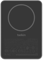 Батарея універсальна Belkin BoostCharge Slim Magnetic 5000mAh 15W Black (BPD010HQBK)