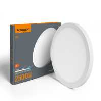Світильник Videx DL6R 24W 3000K-4000K-6500K White (VL-DL6R-24CW) Світильник Videx DL6R 24W 3000K-4000K-6500K White (VL-DL6R-24CW)