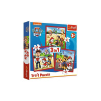 Пазл Trefl Paw Patrol Щасливі собаки 3 в 1 (5900511348675) Пазл Trefl Paw Patrol Щасливі собаки 3 в 1 (5900511348675)