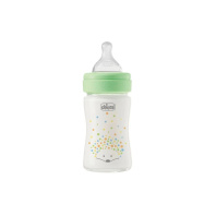 Пляшечка для годування Chicco Perfect Easy силіконова, від 0+ міс. повільний потік 150 мл, (20251.30)