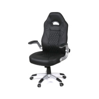 Крісло ігрове Аклас Погін Tilt (PU Black) (00172346)